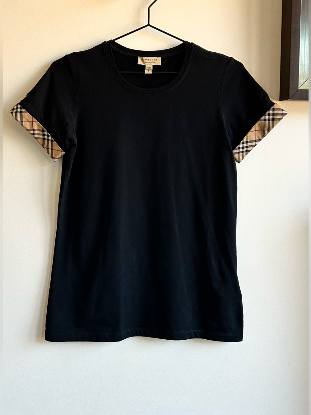 Burberry Black Tee